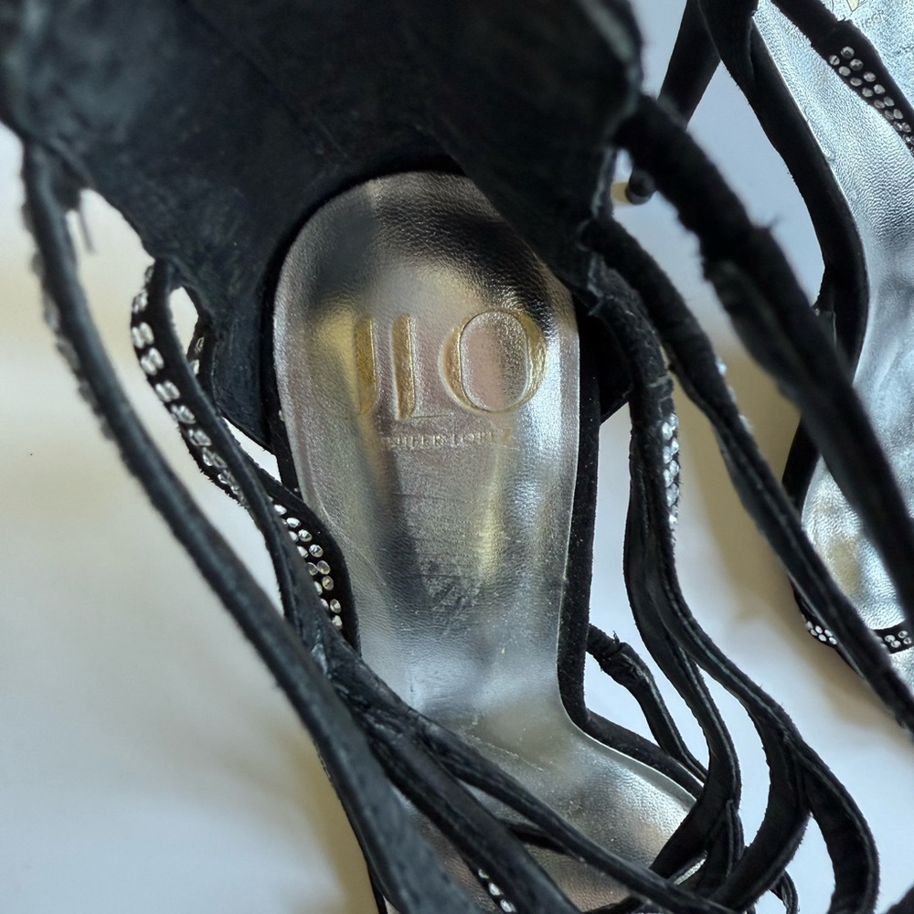 JLo Jennifer Lopez Torrie Sandal Stiletto Heels - Sz 8 - Picture 7 of 11